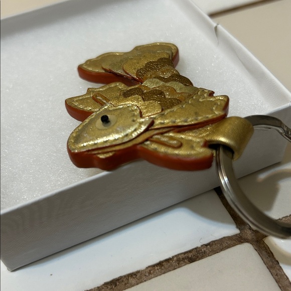 Coach Koi Rare Charm Keyring - Picture 4 of 6
